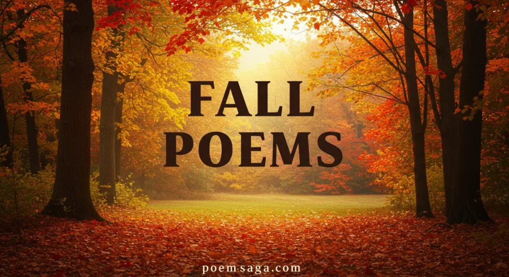 fall poems