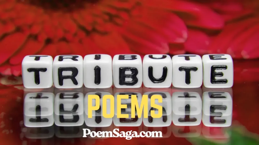 poems written in tribute
