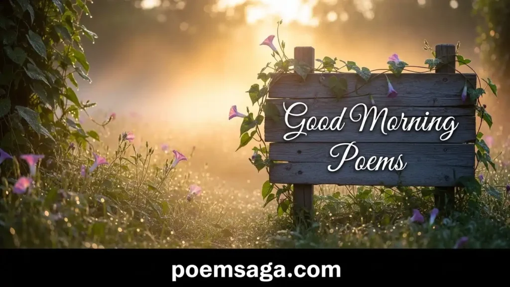 good morning poems